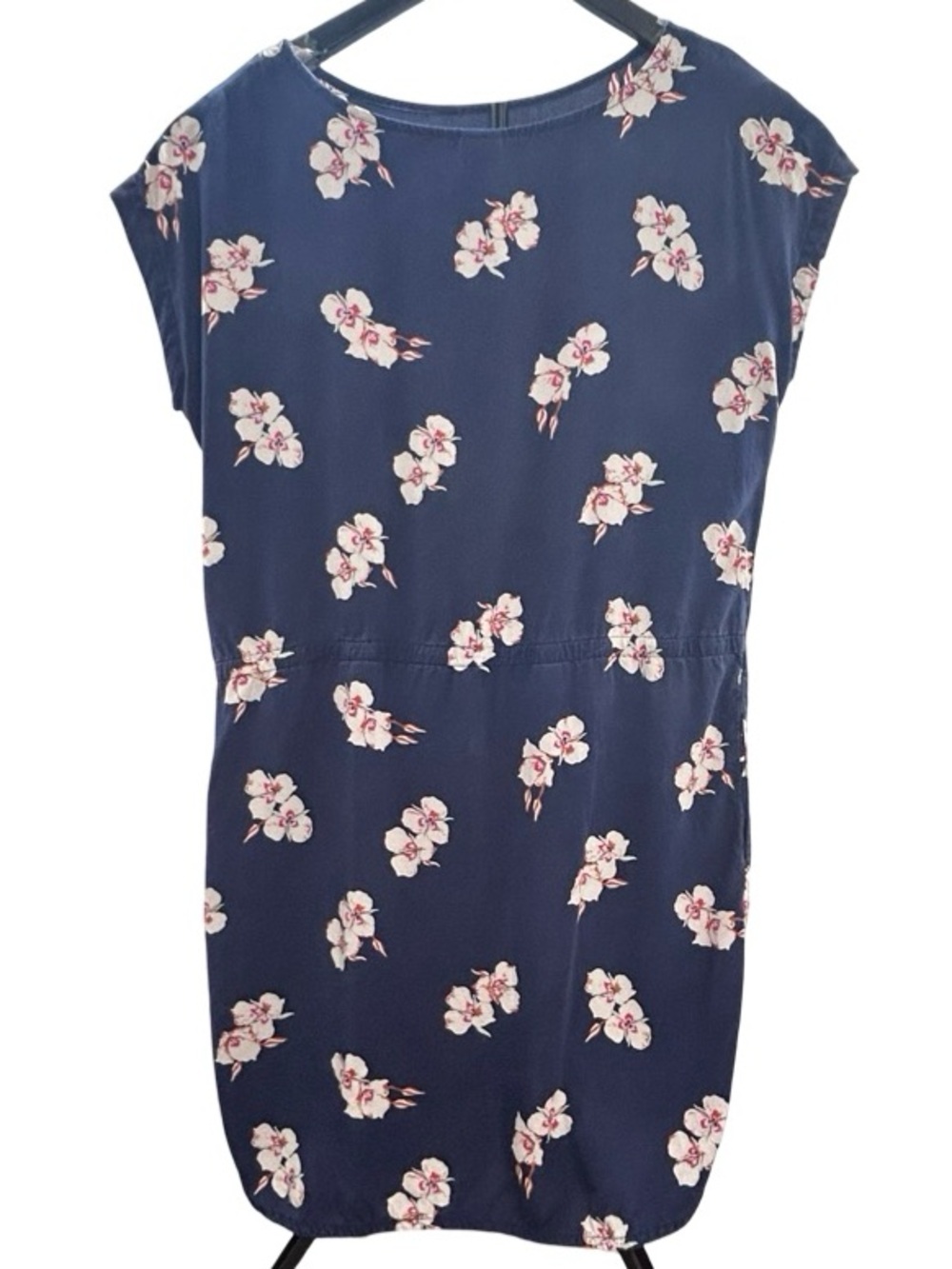 Patagonia June Lake Mariposa Lily Blue Floral Mini Dress Size Large - Picture 3 of 7